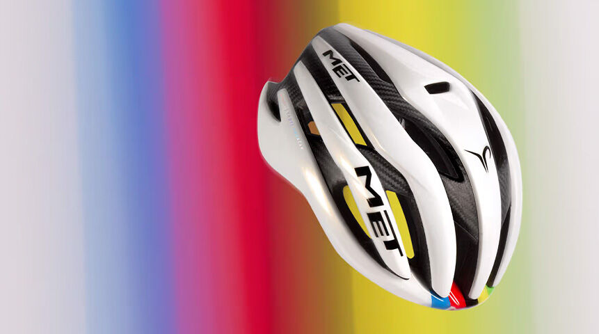 MET POGACAR RAINBOW EDITION