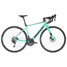 Vélo Route Bianchi Infinito XE Disc 105 DI2 12V Vert Céleste