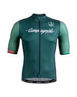 Maillot Manches Courtes Campagnolo Iridio Vert