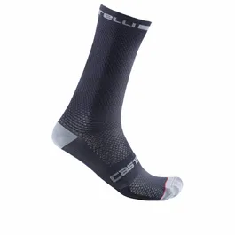 Castelli Chaussettes Entrata 9 Rouge - Val de Loire Vélo - Tours Blois