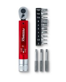 Clé Dynamométrique avec Embouts (2-14Nm) Feedback