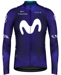 Maillot Manche Longue Gobik Pacer Movistar Team Homme