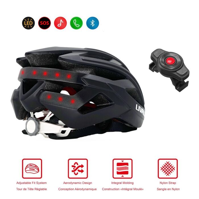 Casque Livall Connecté Bluetooth BH60SE Noir - Absolubike, vélos et  accessoires