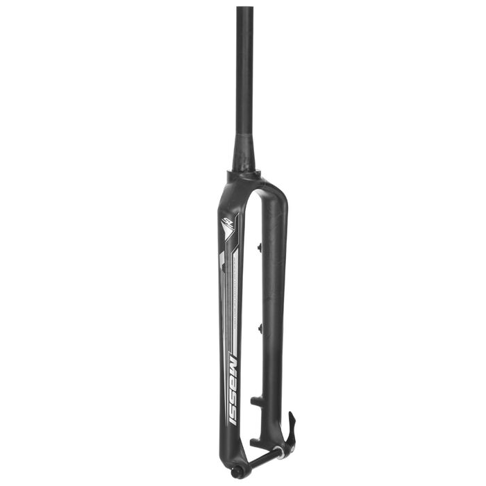 Fourche Rigide Carbone Pour VTT - 27,5 Pouces, Tube Conique, Frein à Disque, Quick Release 100 Mm