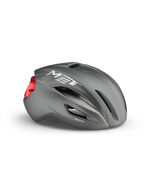 Casque Met Manta MIPS Gris Foncé / Rouge 2024