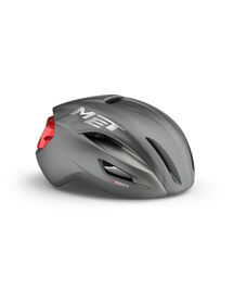 Casque Met Manta MIPS Gris Foncé / Rouge 2024