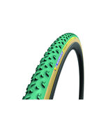 Boyau Michelin Power CycloCross Mud 700x33 Racing Line Vert/Beige