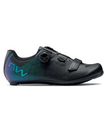 Chaussures Route NorthWave Storm Carbon 2 Black Iridescent