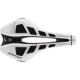 Selle Prologo Dimension Space T4.0 – 155mm, Blanc, Bec Court, Confort Périnéal