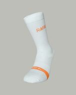 Chaussettes Rafal Cycling Mercoux Blanc / Corail 2024