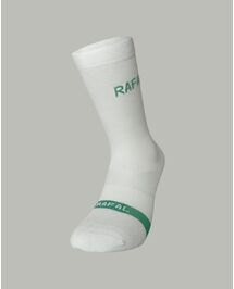 Chaussettes Rafal Cycling Mercoux Blanc / Vert d'Eau2024