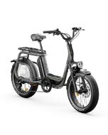 Vélo Cargo Électrique Elwing Ritmic Solo - Bafang 80Nm 691Wh - Gris Charbon 