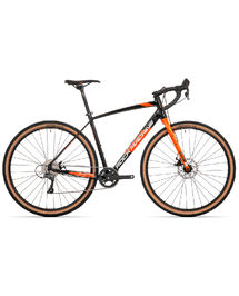 Vélo Gravel RockMachine GravelRide 200 Noir / Gris / Orange
