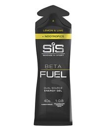 Gel SIS Beta Fuel + Nootropics Citron / Citron Vert 60 mL