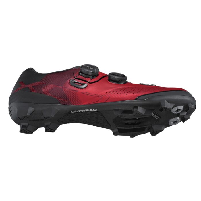 Chaussures de cyclisme Peloton PL-SH-02 noir rouge avec