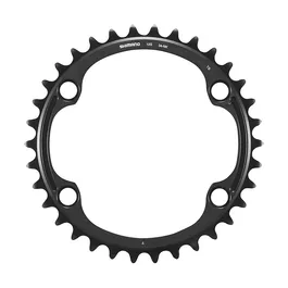 Plateaux Shimano Dura-Ace FC-R9200 52/36T 12v - Occasion, Japon, Noir