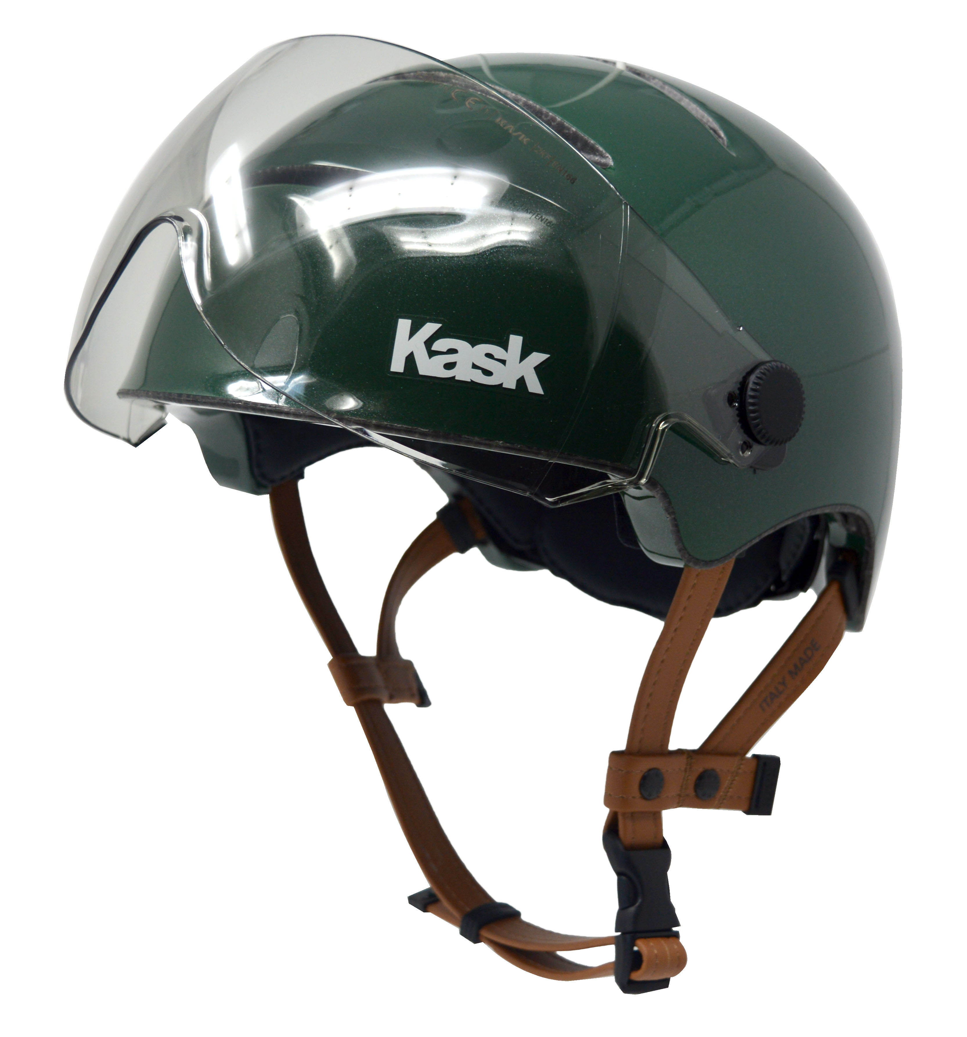 Casque Vélo KASK Vert - Taille Réglable 59-62 Cm - Neuf
