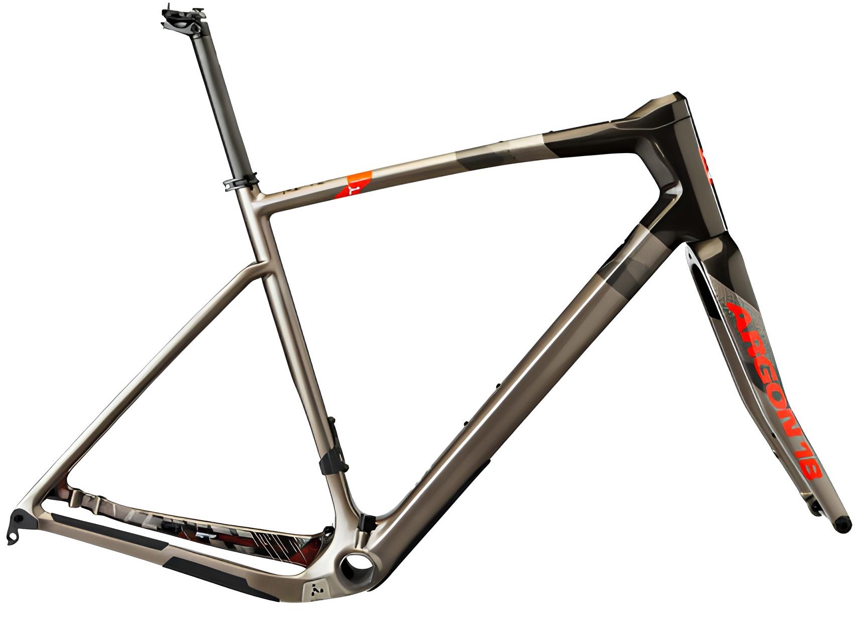 Cadre Vélo De Piste ARGON 18 Electron - Taille S - Aluminium/Carbone - Occasion Bon état - Livré Du Japon